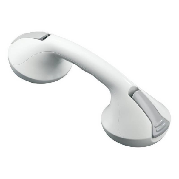 Moen LR2308W Hand Grip, 12 in L Bar, 250 lb, Polypropylene, Glacier