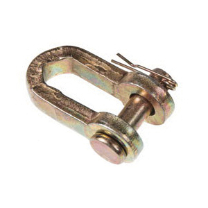 Double HH 24105 Check Chain Clevis, Zinc Plated