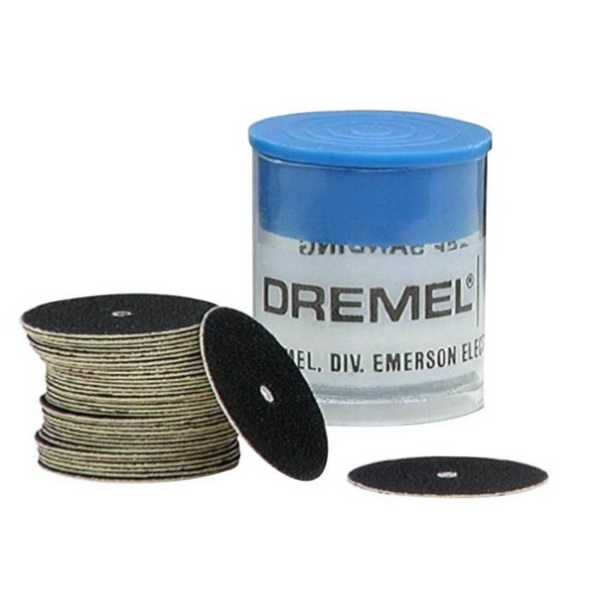 DREMEL 411 Sanding Disc, 180 Grit, Coarse, Emery Cloth Abrasive - 1