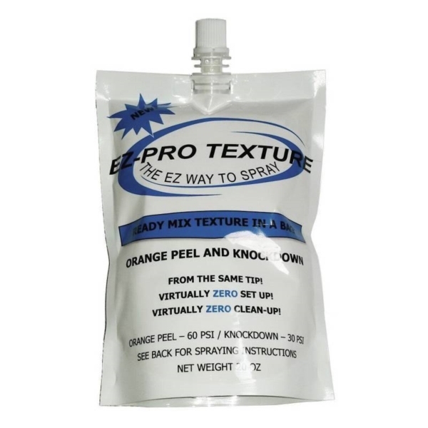 Ez-Pro Refill Bag, Ez-Pro Texture, Orange Peel and Knockdown Spray Texture, Premixed, 20 oz Bag - 1