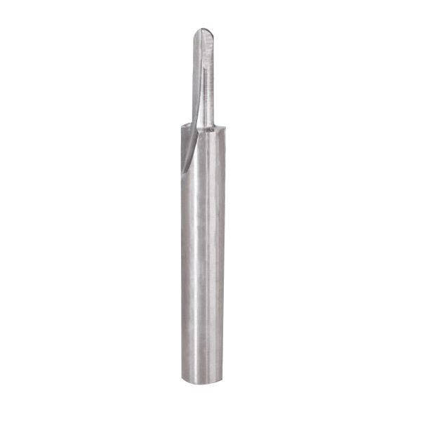 18-100 Round Nose Bit, 1/8 in Dia Cutter, 2 in OAL, 1/4 in Dia Shank, 2-Cutter, Carbide