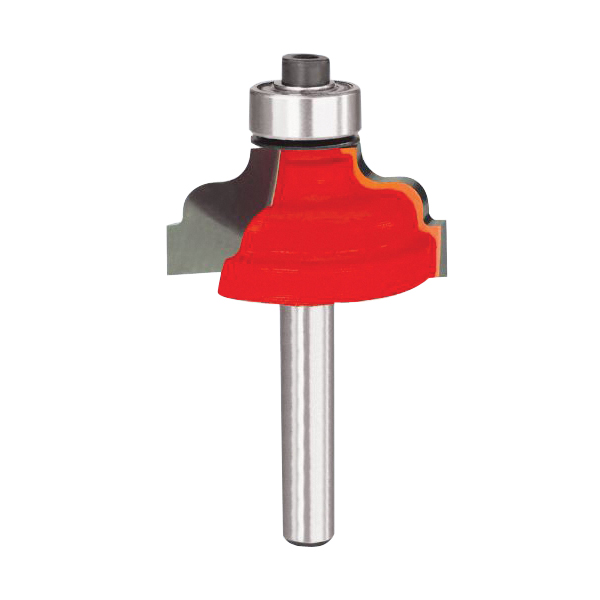 Quadra-Cut 38-402 Classical Roman Ogee Router Bit, 1-1/4 in Dia Cutter, 2-3/16 in OAL, 1/4 in Dia Shank