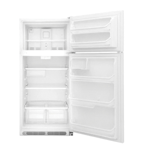 Frigidaire FFTR1821TW Top Freezer Refrigerator, 18 cu-ft Overall, 14.1 cu-ft Refrigerator, 3.9 cu-ft Freezer, White - 2