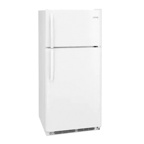 Frigidaire FFTR1821TW Top Freezer Refrigerator, 18 cu-ft Overall, 14.1 cu-ft Refrigerator, 3.9 cu-ft Freezer, White - 3