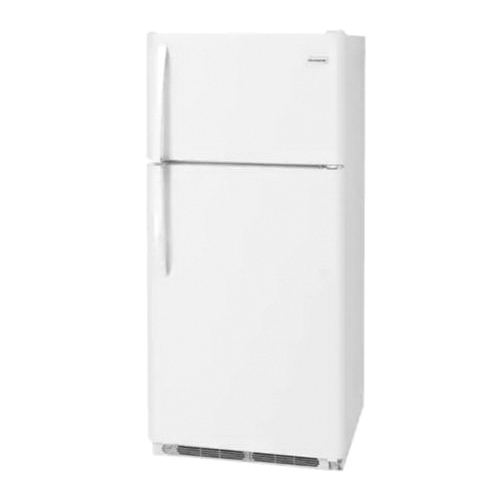 Frigidaire FFTR1821TW Top Freezer Refrigerator, 18 cu-ft Overall, 14.1 cu-ft Refrigerator, 3.9 cu-ft Freezer, White - 4