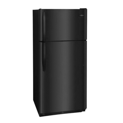 Frigidaire FFTR1821TB Top Freezer Refrigerator, 18 cu-ft Overall, 14.1 cu-ft Refrigerator, 3.9 cu-ft Freezer, Black - 3