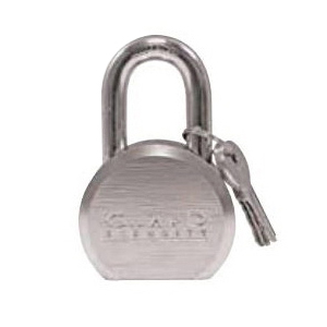 Guard Security 365 Padlock, Standard Shackle, 1-1/3 in H Shackle, Solid Steel Body, 2-5/8 in W Body