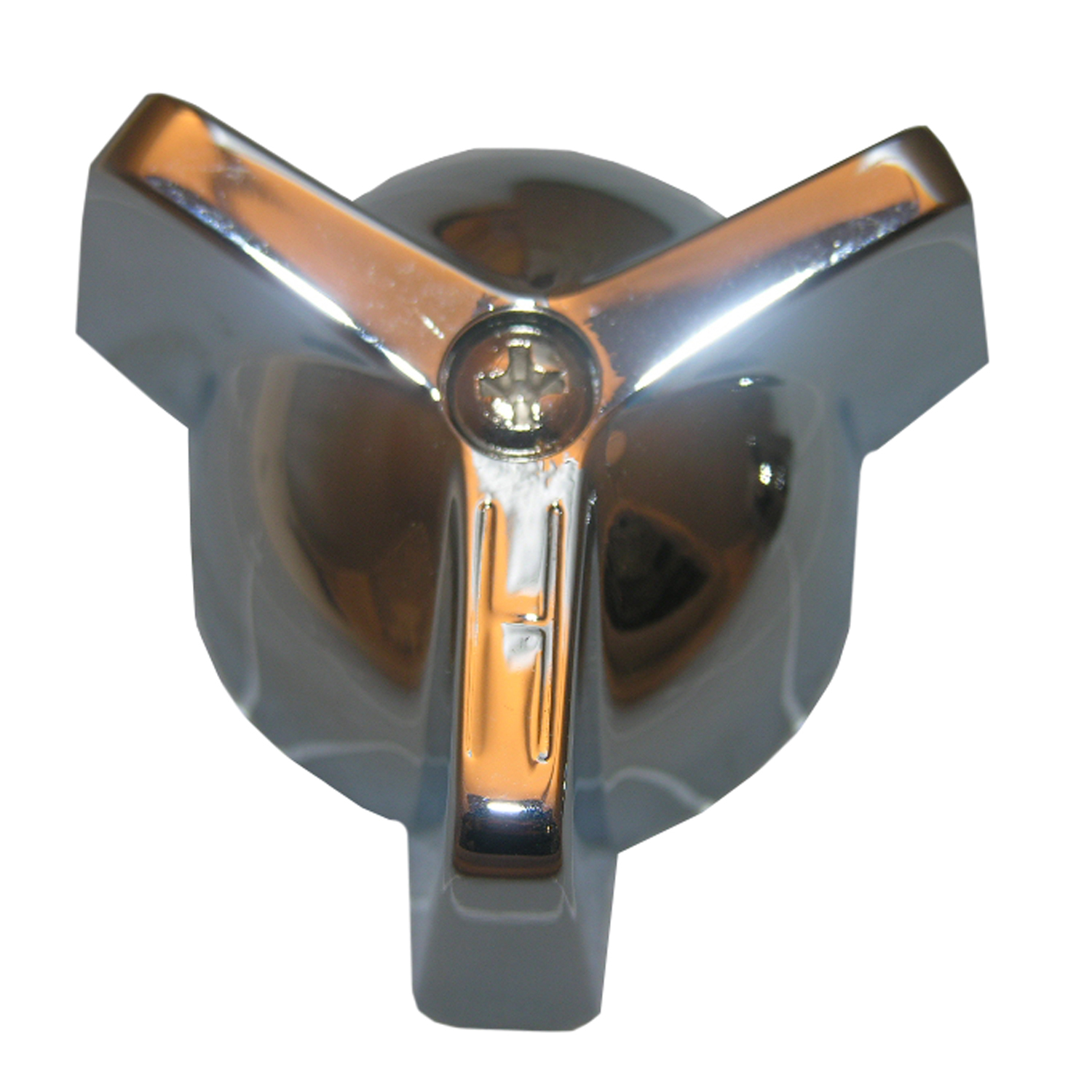 Lasco HC-137 Faucet Handle, Dual Lever, For: Streamway Faucets, Metal, Chrome Plated, 1-1/4 in H Dimensions