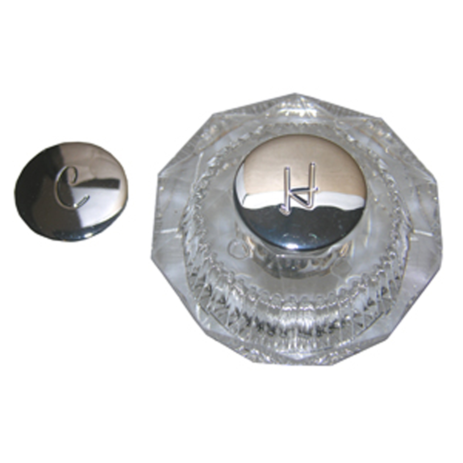 Lasco HC-253 Faucet Handle, Plastic, For: Price Pfister Mobile Home Faucets
