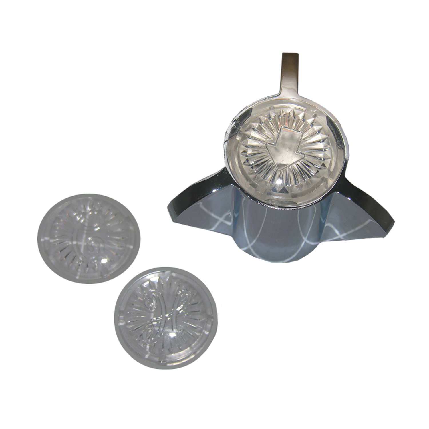 Lasco HC-55MB Tub and Shower Handle, Metal, Chrome Plated, For: Sayco Faucets