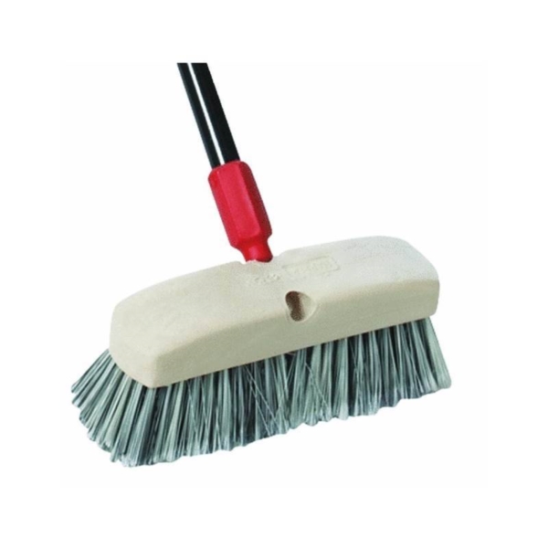 Harper 687310A Washing Brush, 2-1/2 in L Trim, 10 in OAL, Synthetic Trim, Metal Handle