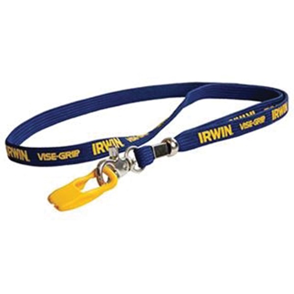 IRWIN 1902422 Tool Lanyard, 19 in L, 50 lb Working Load, Nylon Line, Blue, Loop End Fitting - 2