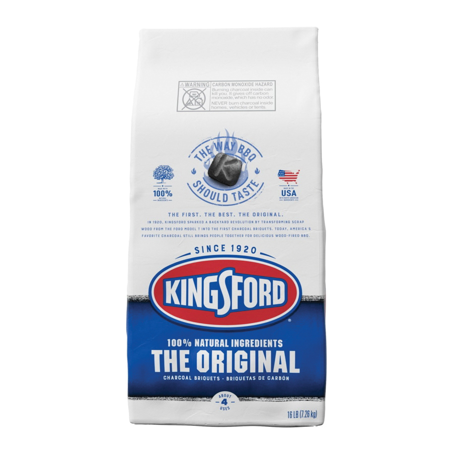 Kingsford 1707/01511 Charcoal Briquette, 16 lb Bag - 1