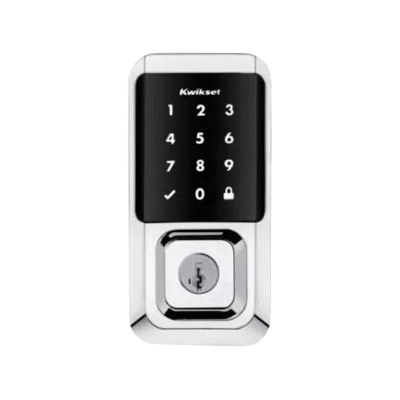 Kwikset Halo 939 WIFI TSCR 26 Touchscreen Wi-Fi Enabled Smart Lock, AAA Grade, Keyless Key, Zinc, Polished Chrome - 3