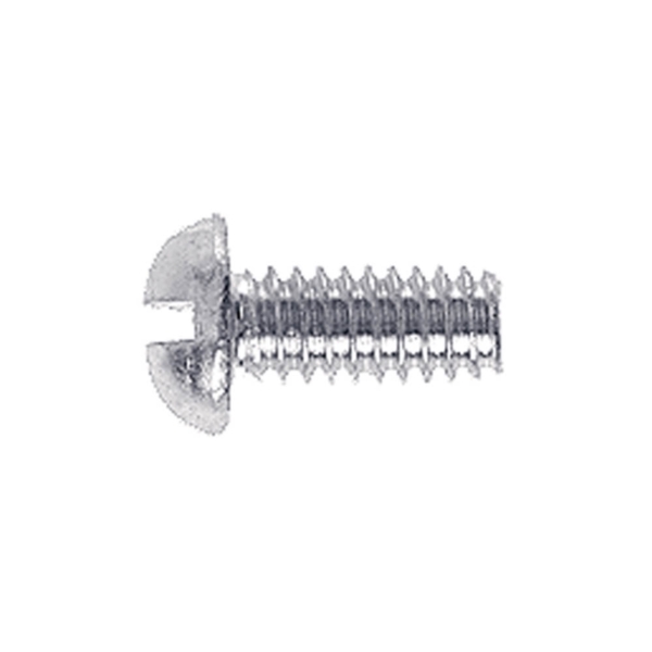 Danco 35141B Faucet Bibb Screw, #4-32 Thread, 3/8 in L, Brass, Chrome - 1