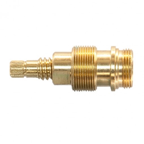 18531B Hot/Cold Stem, Brass, 2.61 in L, For: Price Pfister Mobile Home Shower or Tub Faucets