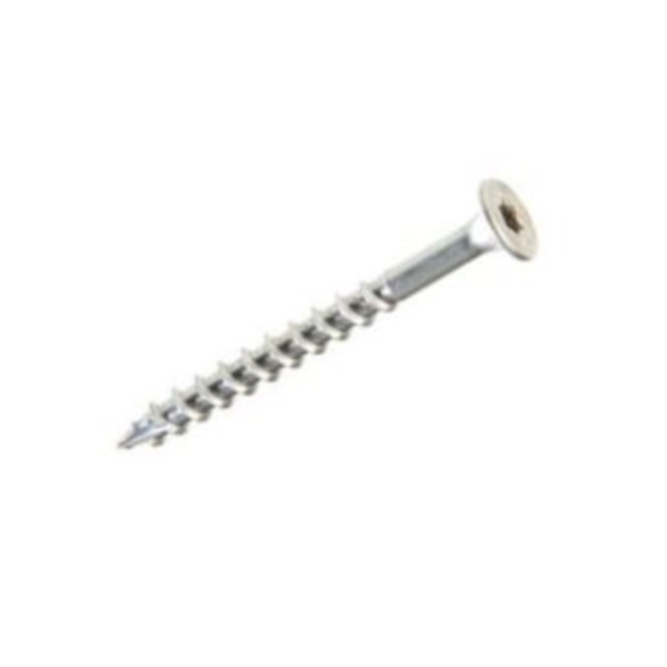 PrimeGuard Max MAXS62695 Screw, #8 Thread, 2 in L, T20 Drive Size, Stainless Steel, Coarse Thread, Bugle Head, Star Drive, Type 17 Point, 128 PK