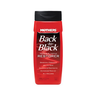 Back-to-Black 06112 Trim and Plastic Restorer, 12 oz, Liquid, Sharp