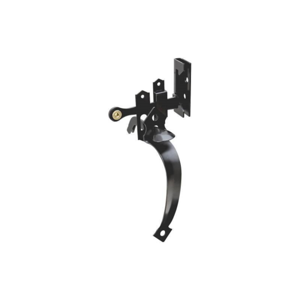 National Hardware N101-519 Thumb Latch, 5.9 in H, For: Up to 1-3/4 in Thick Doors, Gates And Out-Swinging Doors, Steel