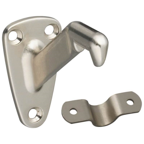 National Hardware Satin Steel Sliding Door Hardware Connecting Adapter 1 pk