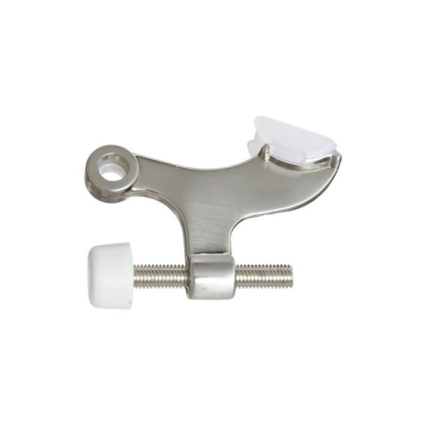 N325-811 Hinge Pin Door Stop, Die-Cast Zinc, Satin Nickel