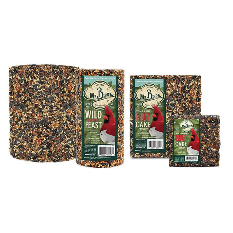 Mr.Bird 172 Pecans Wild Bird Food, 72 oz, Large