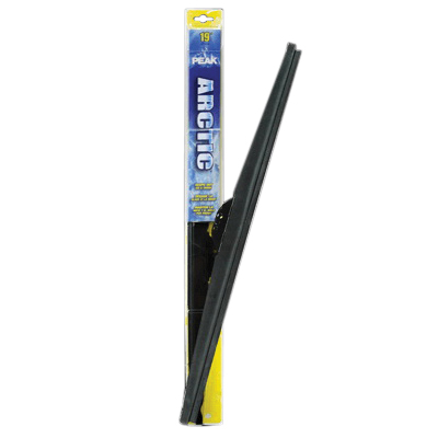 Peak Arctic A1V191 Winter Wiper Blade, 19 in, Conventional Blade, 26.4 in L Blade, Rubber