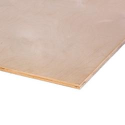 D-3 Plywood, 1/4 in x 2 ft x 4 ft - Birch