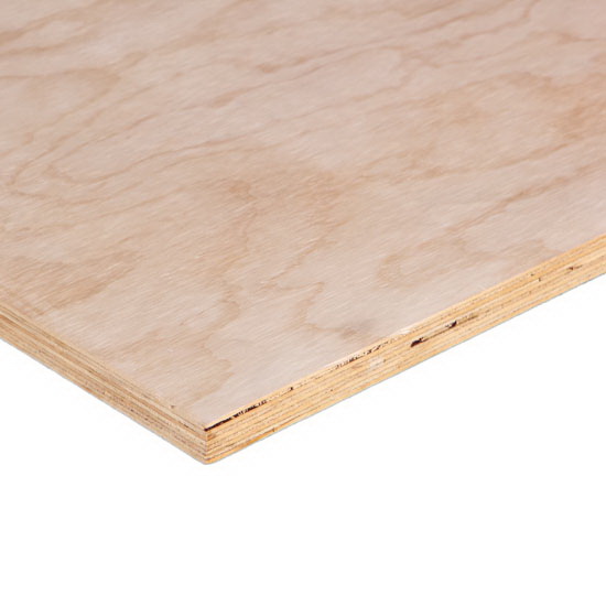 CD Plywood, 19/32 in x 4 ft x 8 ft - Southern Pine