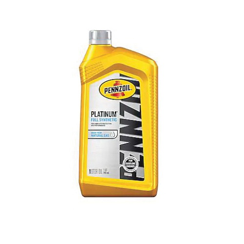Pennzoil Platinum 550036541 Motor Oil, 0W-20, 32 oz Bottle