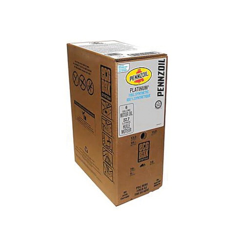 Pennzoil Platinum 550036541 Motor Oil, 0W-20, 32 oz Bottle