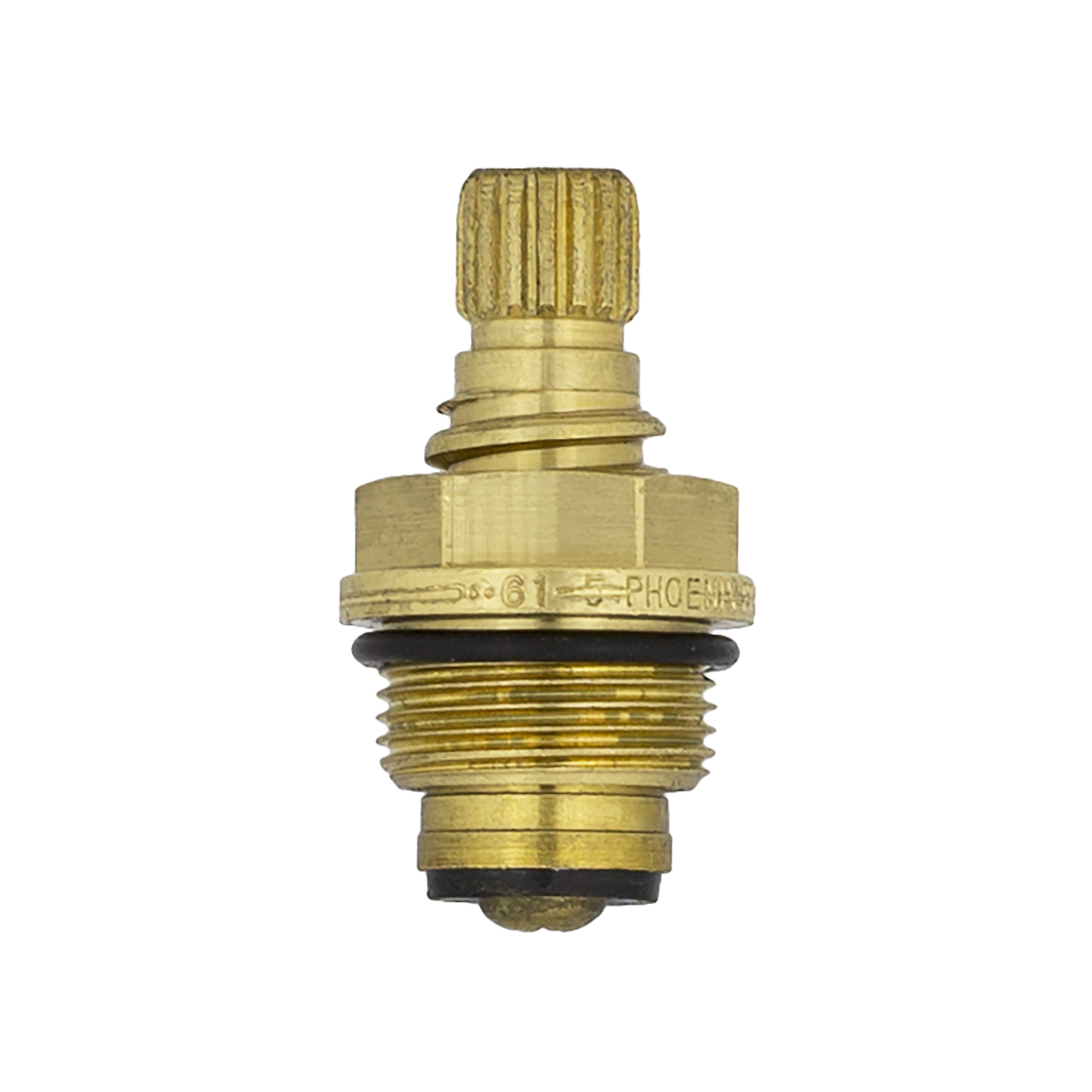 Lasco S-445-3 Cold/Hot Faucet Stem, Brass, For: 2353 Phoenix, Streamway Shower Faucets