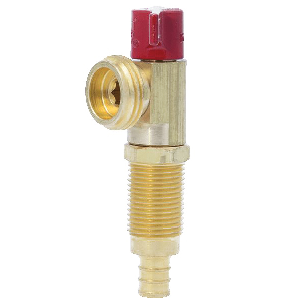 24998A Washing Machine Valve, Brass, For: PEX and PE-RT Pipe