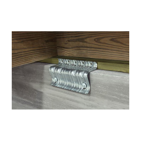 Simpson Strong-Tie URFP Series UFP10 SDS3 Retrofit Foundation Plate, 14 ga Gauge, Steel, Galvanized