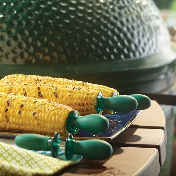 Corn on the big green egg hotsell