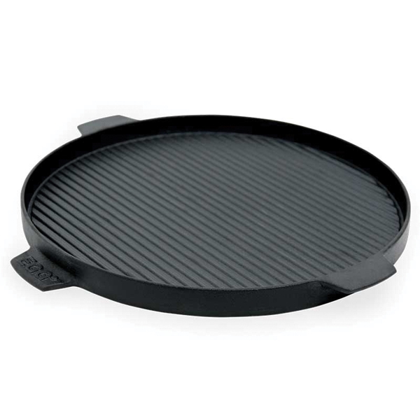 Big Green Egg 117656 Plancha Griddle, 14 in Dia, Iron, Black, Round - 3