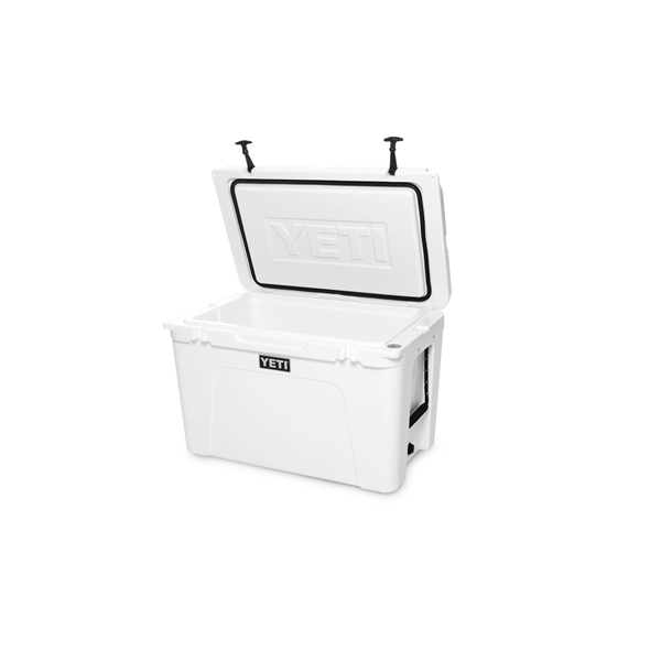 YETI Tundra YT105W Ice Cooler, 30-7/8 in W, 19-3/4 in D, 19-7/8 in H, 82 lb Ice, 67 Cans Beer Capacity, White Body - 2