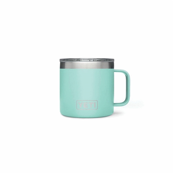 YETI Rambler 14 oz Mug, Vacuum Insulated, Stainless Steel with MagSlider  Lid, Stainless