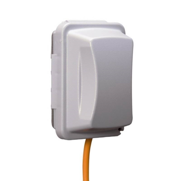 MM410G Cover, 5-1/2 in L, 4 in W, Polycarbonate, Gray