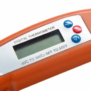 Traeger BAC414 Thermometer, -58 to 572 deg F, LCD Digital Display