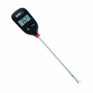 Weber 6750 Thermometer, Digital Display, Black - 1