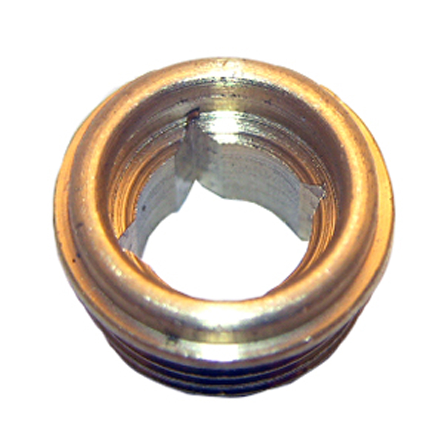 Lasco X-210P Faucet Seat, 1/2-27 Thread, Brass, For: Kohler Faucets