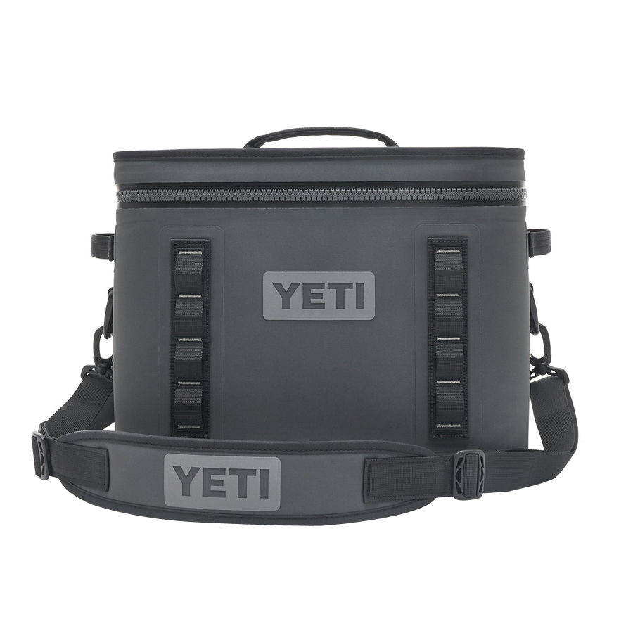 Yeti Hopper Flip 18 Series 18050130002 Soft Cooler, 20 Can, Dryhide Fabric, Charcoal