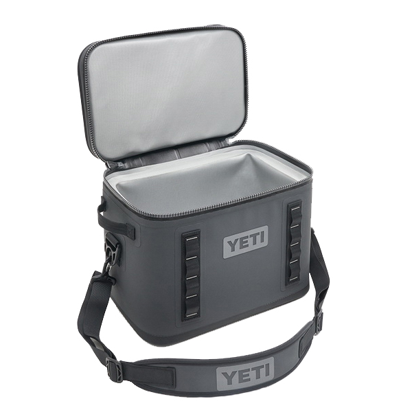 Yeti Hopper Flip 18 Series 18050130002 Soft Cooler, 20 Can, Dryhide Fabric, Charcoal