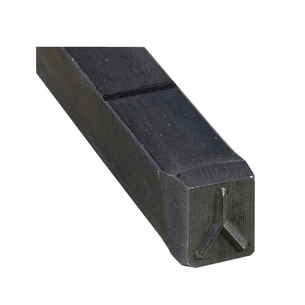 Young Bros 06271 Letter Set, 27-Piece, Steel, Specifications: 1/4 in H Character, 2-5/8 in L x 3/8 in W Shank Square - 2