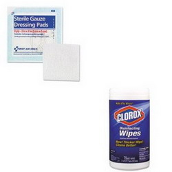 First Aid Gauze, Pads & Wipes