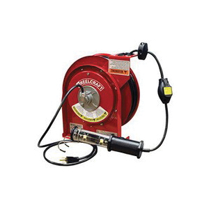 Extension Cord Reels with Hand Lamps
