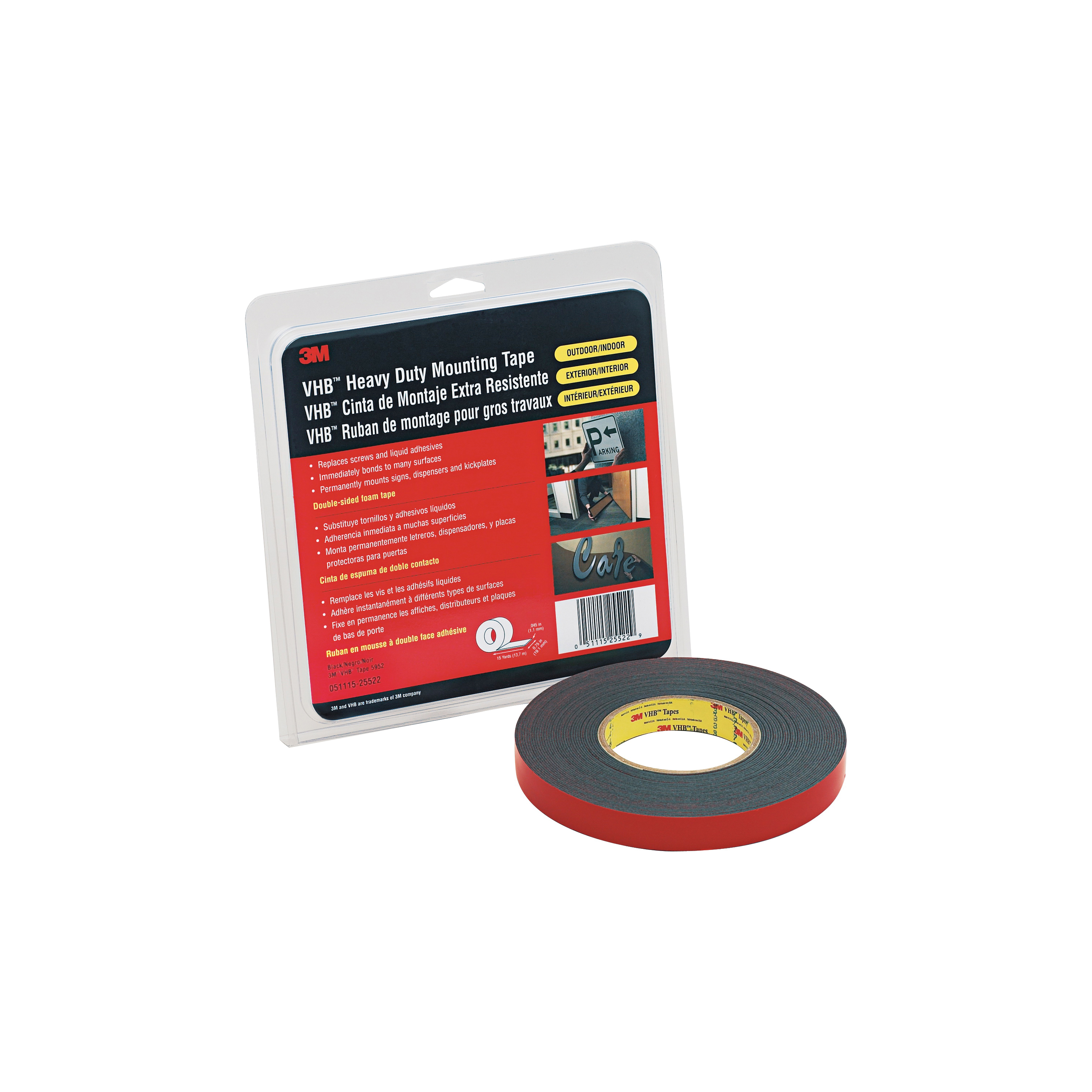 3M™ Repulpable Heavy Duty Double Coated Tape R3287