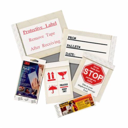 Master Lock® 0410-5701 Write-On Padlock Label, Property of and Danger Locked Out Do Not Remove Legend, Black/White, Paper, 49 per Pack Labels