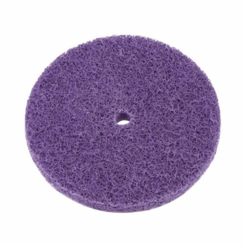 product Scotch-Brite™ 7010364291 Cut and Polish Disc, 8 in Dia Disc, Medium Grade, Aluminum Oxide Abrasive, Nylon Fiber Backing